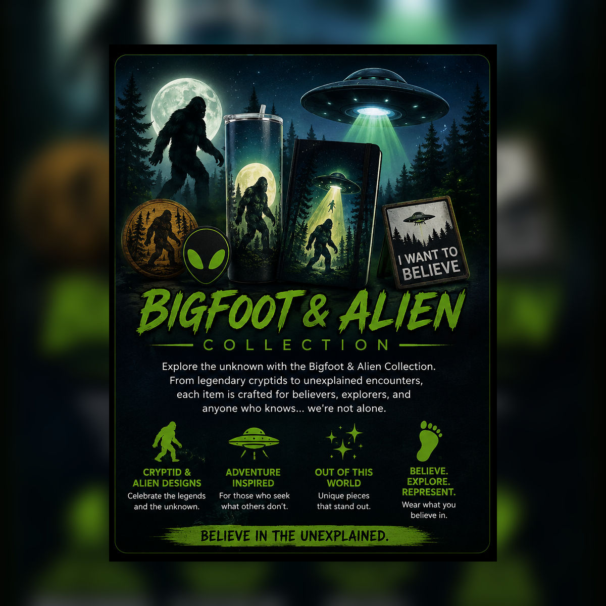 Bigfoot & Alien Collection