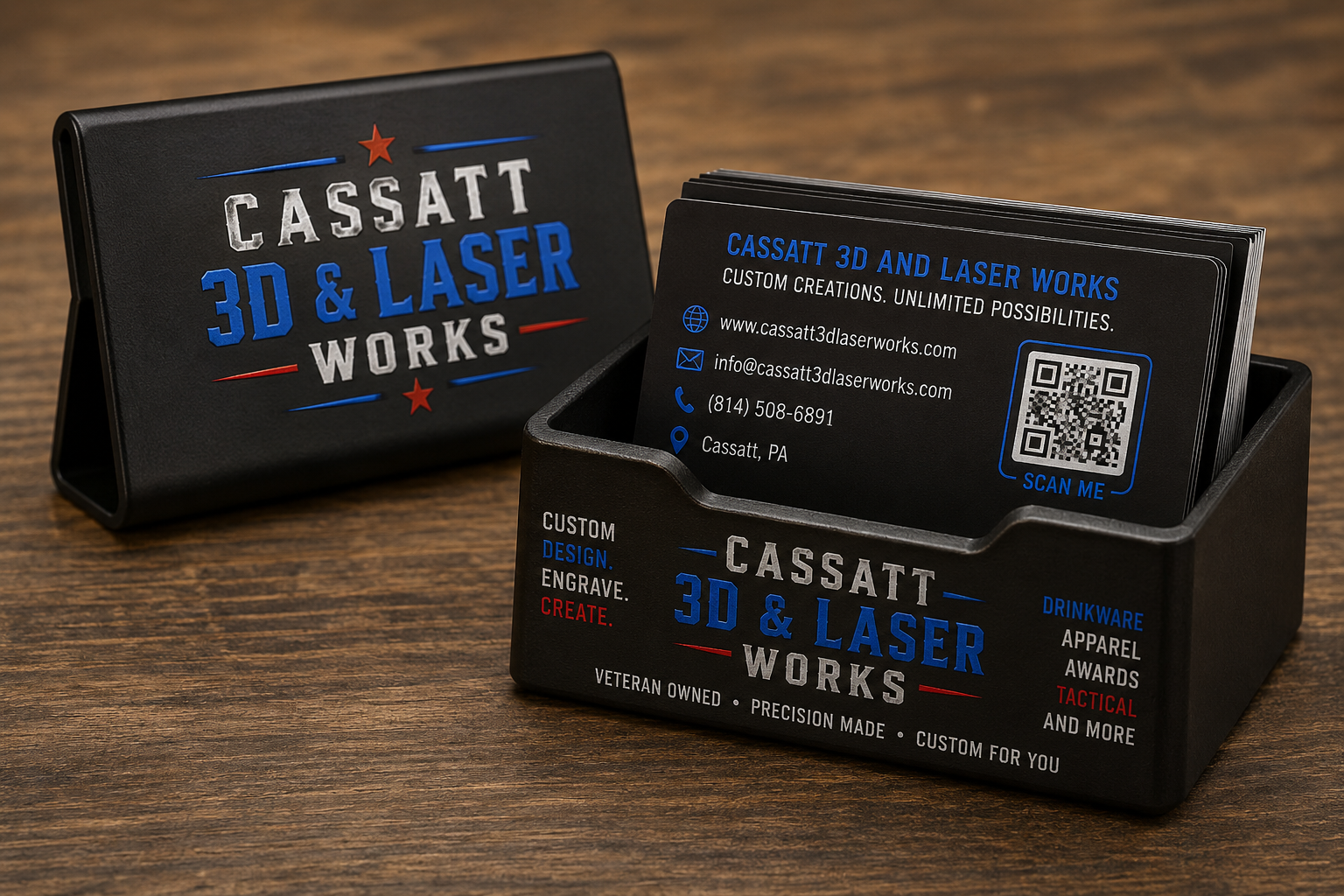 UV Printed Business Card Holders