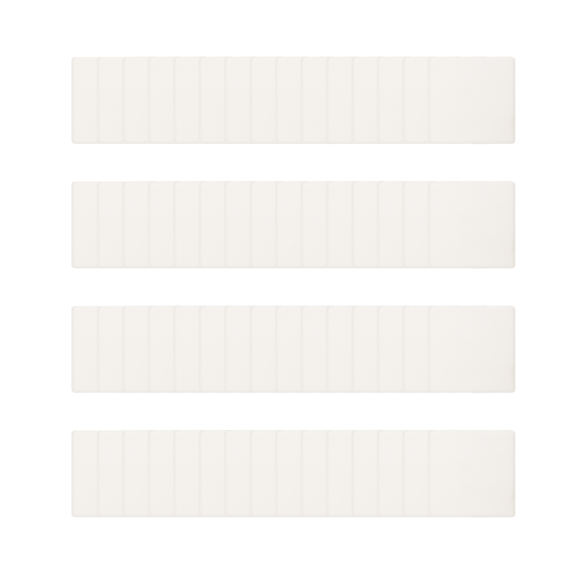 EufyMake ceramic magnet blank kit, square 57x57mm