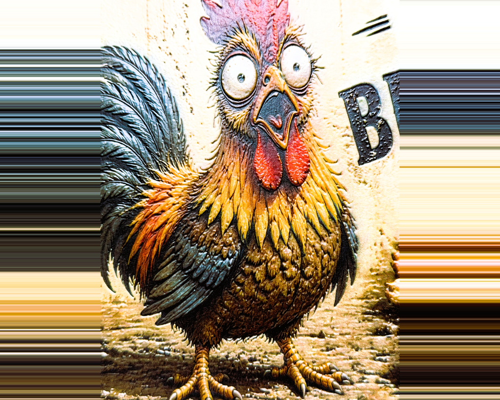 Rooster Kitchen Decor, I Poop Breakfast Funny Farmhouse Kitchen Board, Chicken Lover Gift, Homestead Coffee Bar Decor, Rustic Country Kitchen Accent, 11.5" x 8.75"