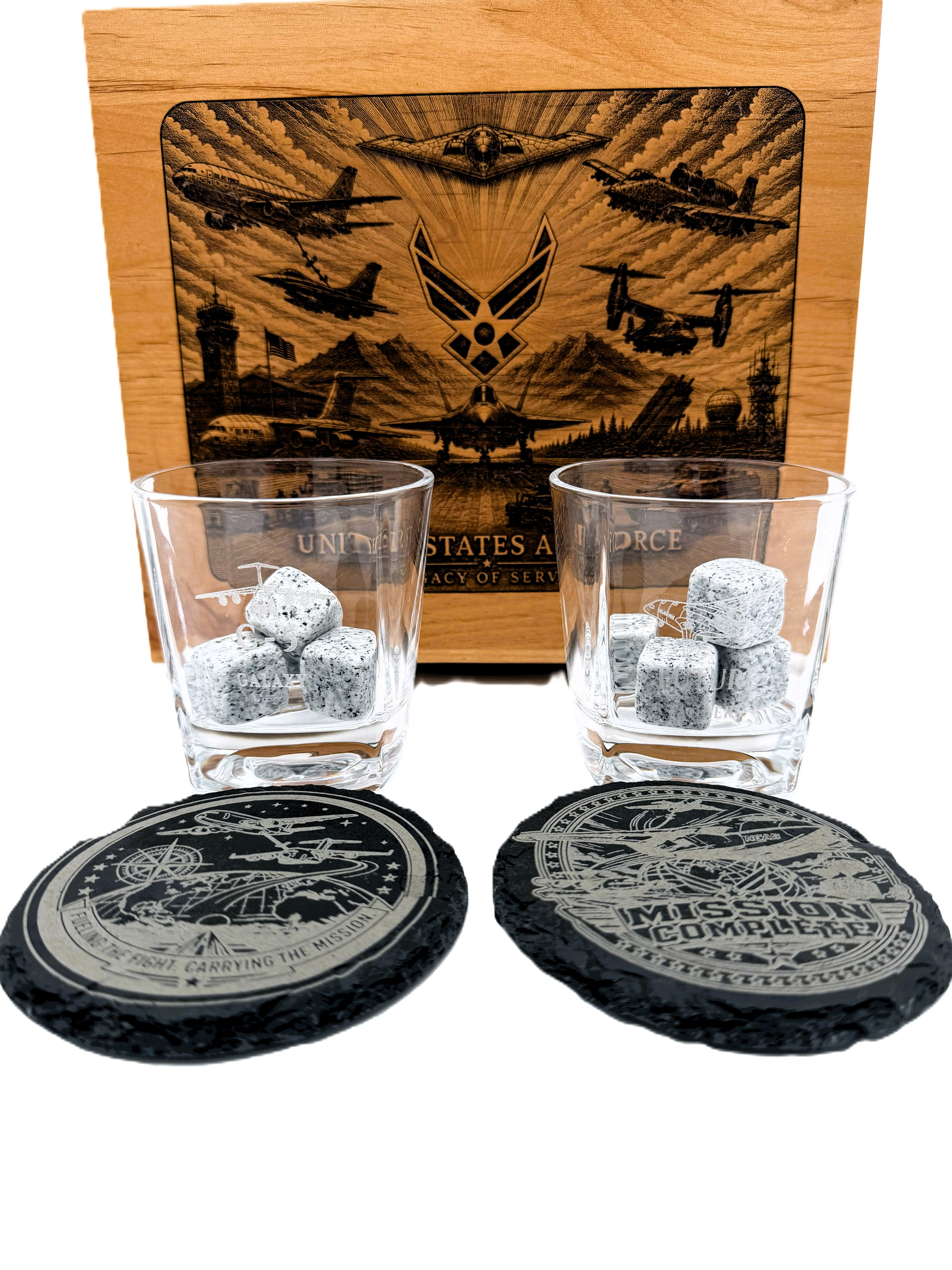 Slate Coaster Set - Custom