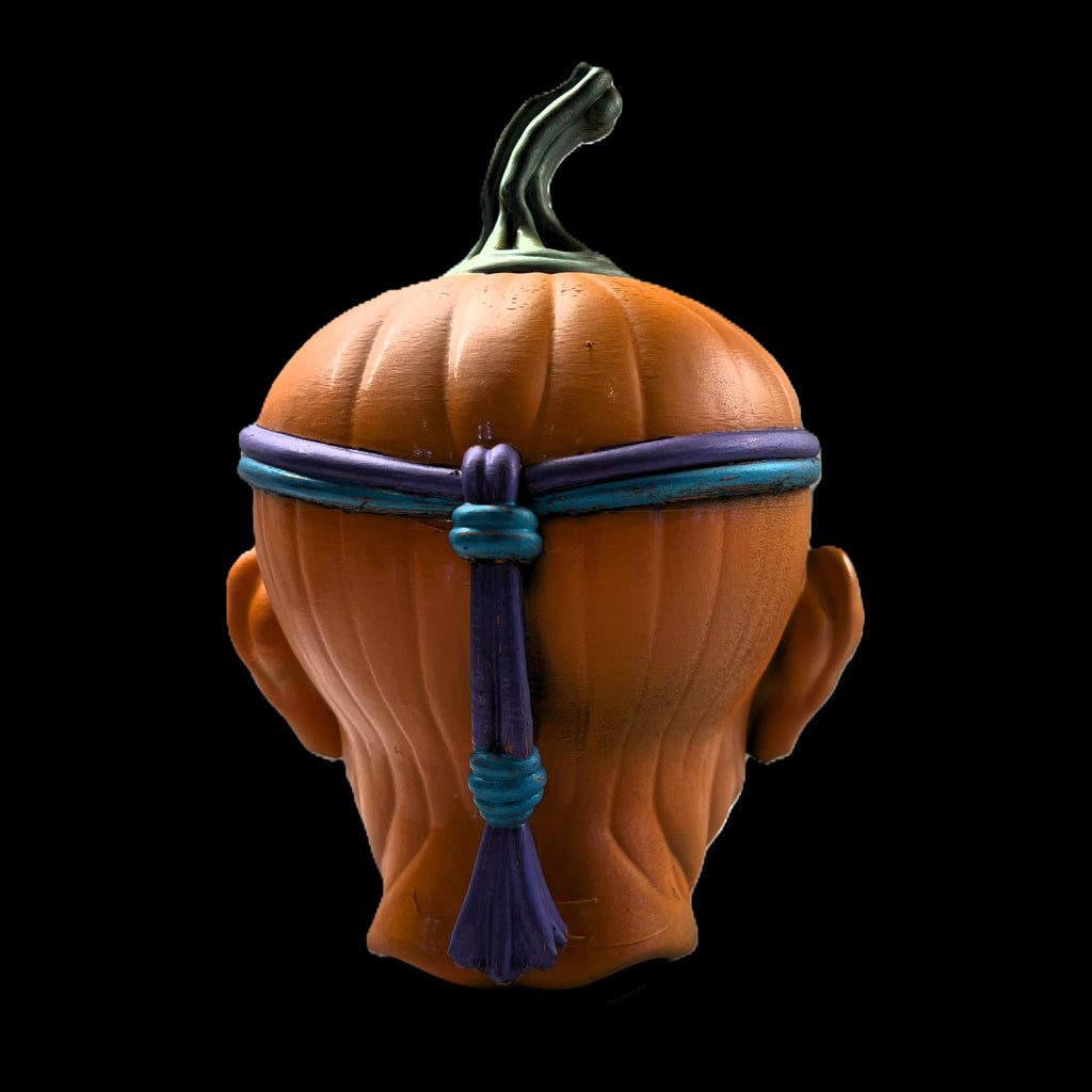 Grim Skull Pumpkin Halloween LED Pumpkin