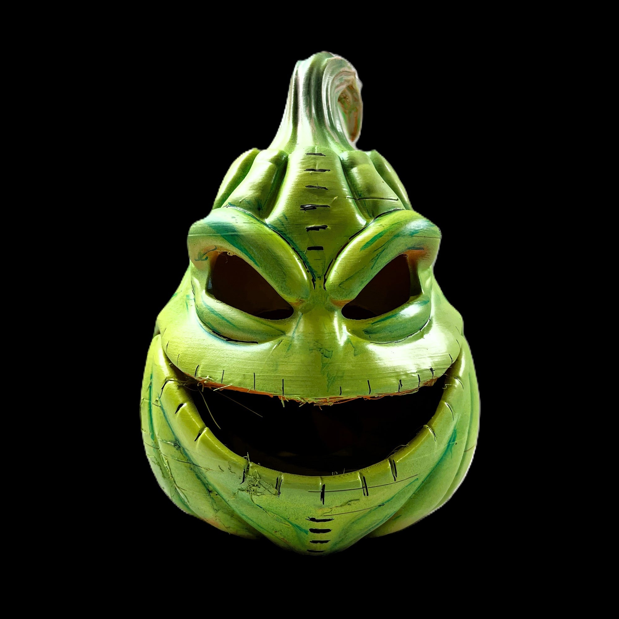 Halloween Pumpkin Decoration, Green PLA Plastic