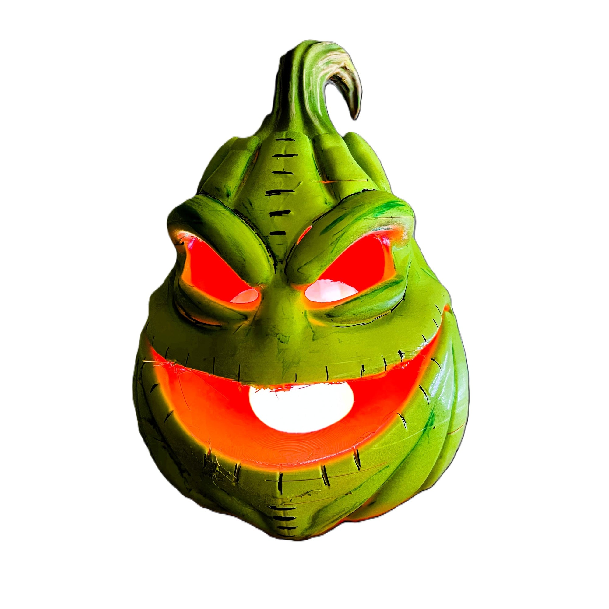 Halloween Pumpkin Decoration, Green PLA Plastic