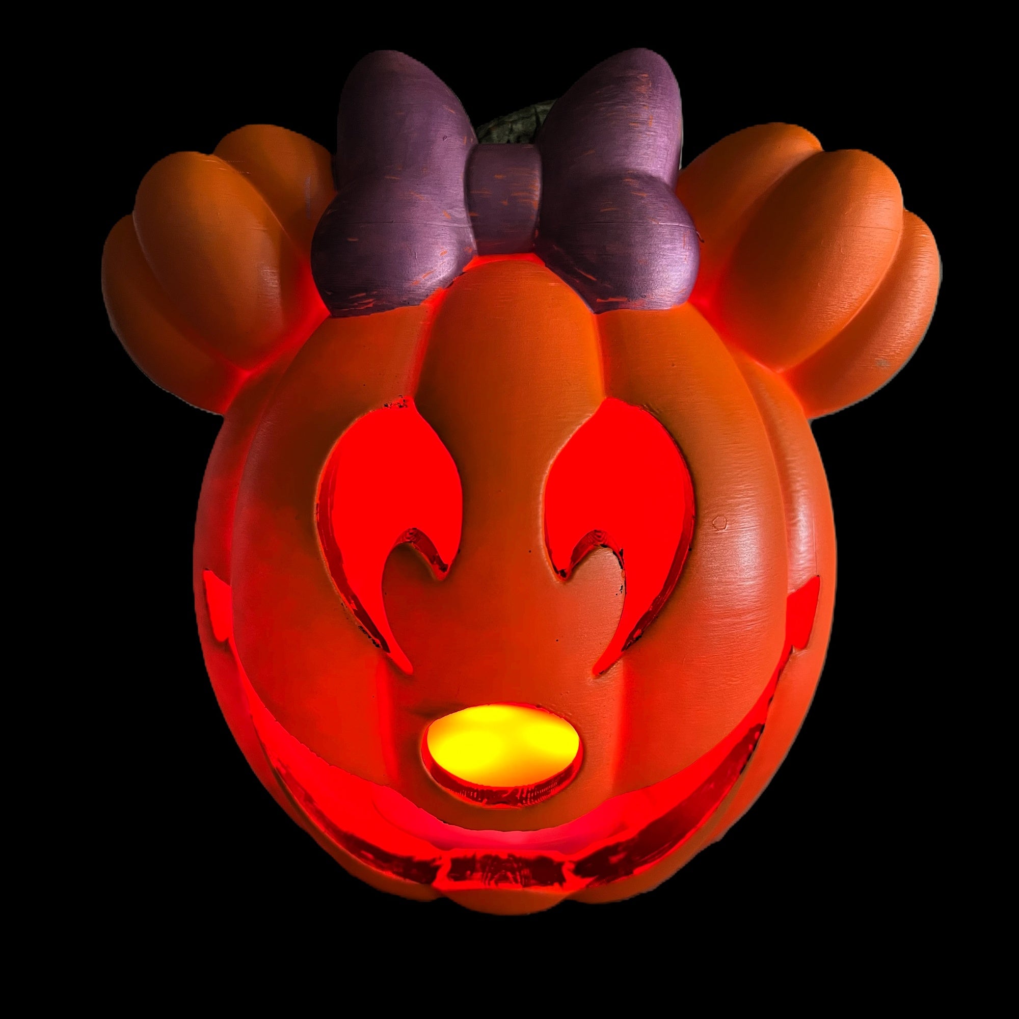 3D Printed Female Pumpkin Head Halloween Decoration
