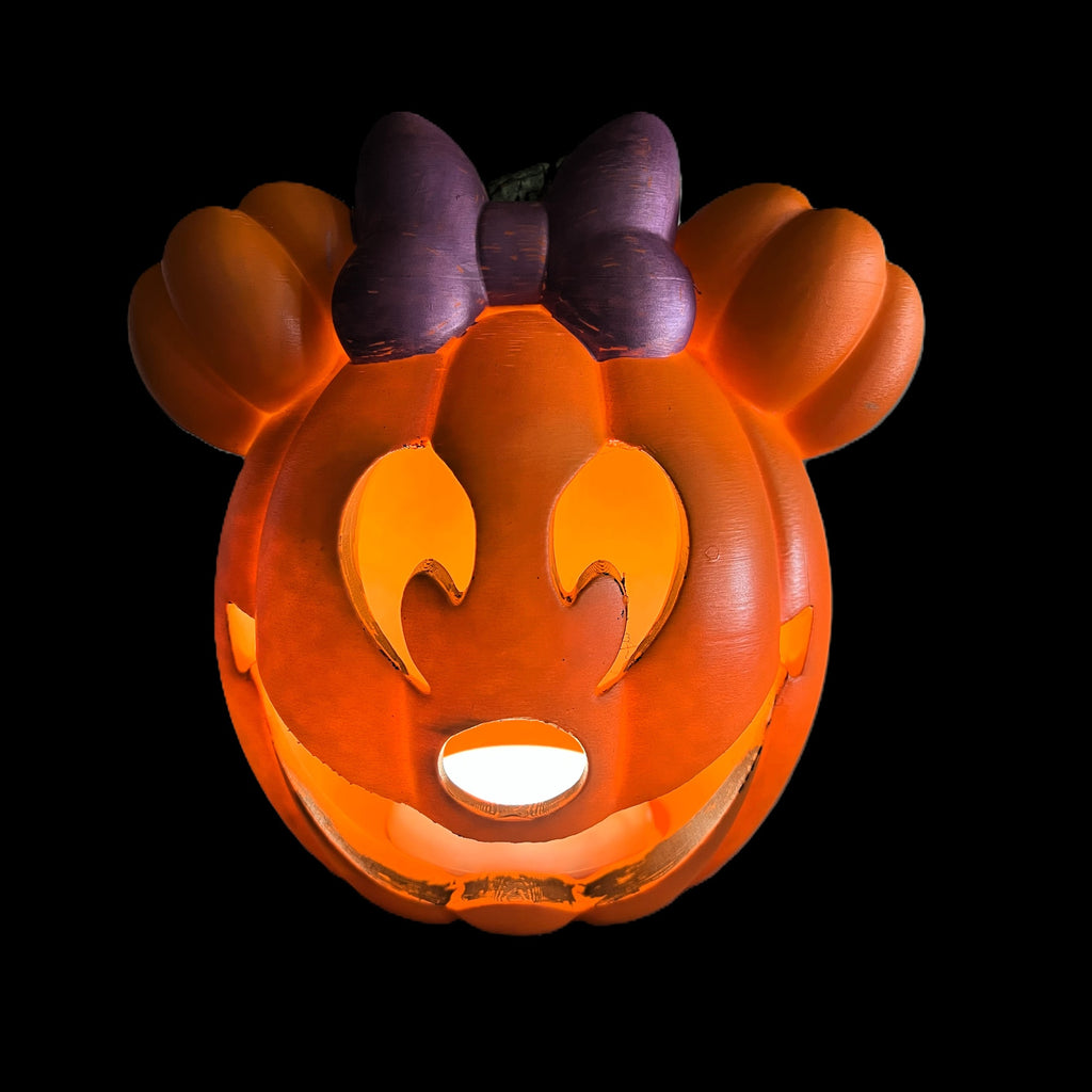 3D Printed Female Pumpkin Head Halloween Decoration