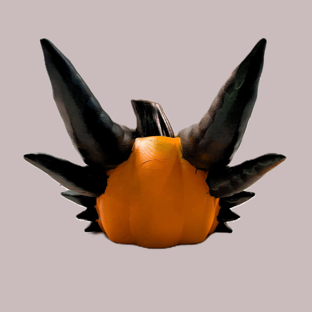 3D Printed Dragon Scale Halloween Pumpkin Decoration