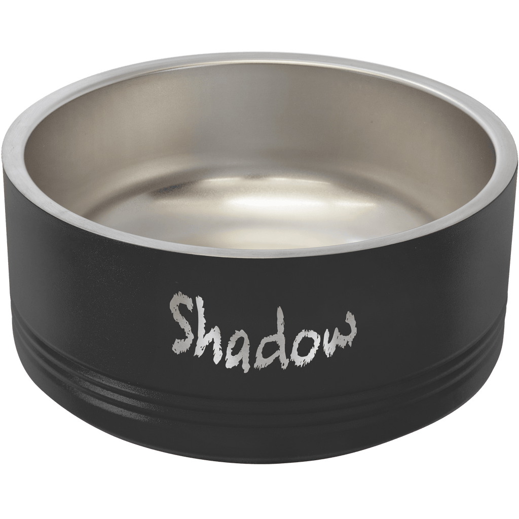 Black Polar Camel 32 oz. Medium Pet Bowl