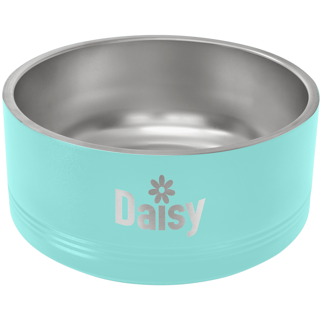 Teal Polar Camel 64 oz. Large Pet Bowl