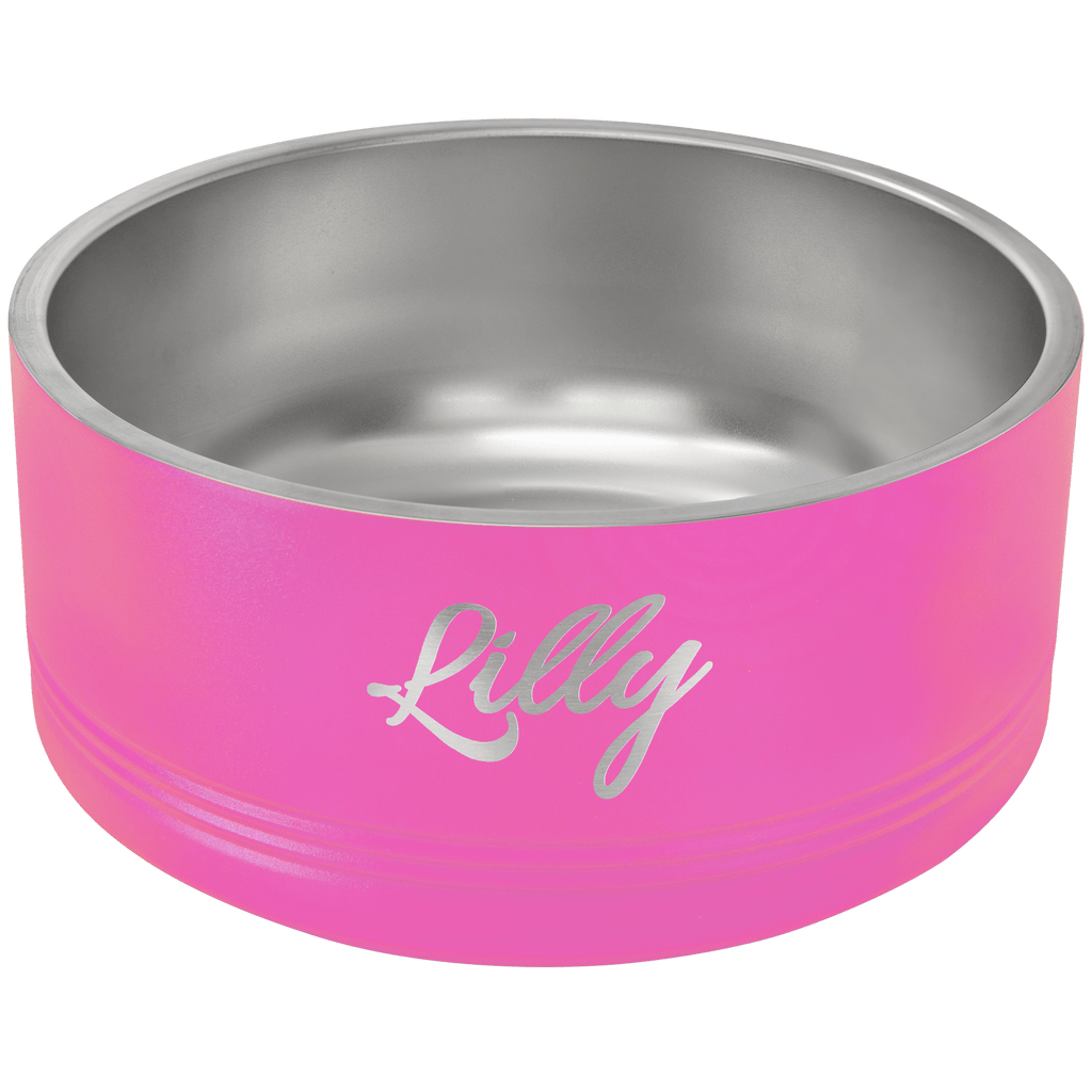 Pink Polar Camel 64 oz. Large Pet Bowl
