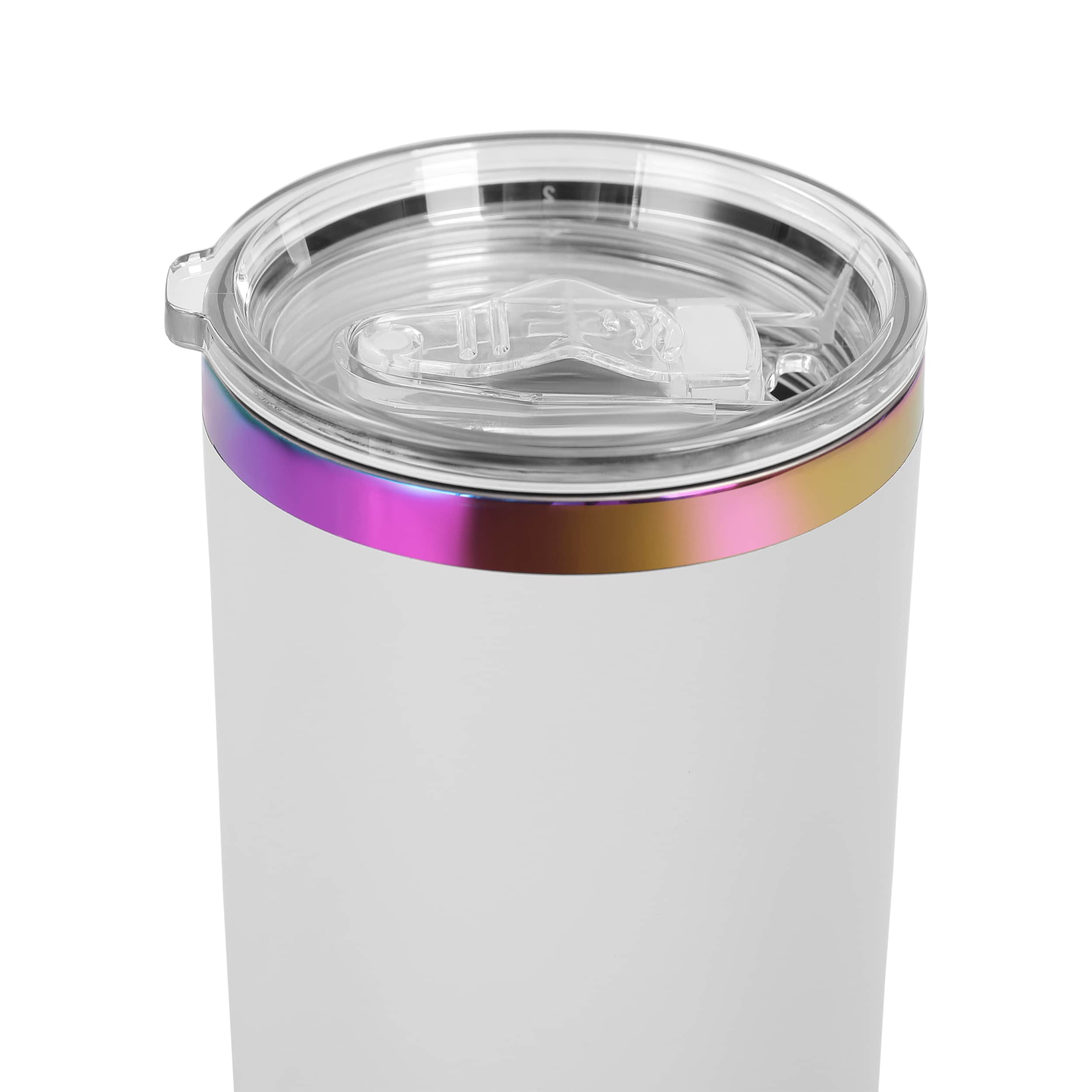 20oz Powder-Coated Car Mug - Rainbow Reveal
