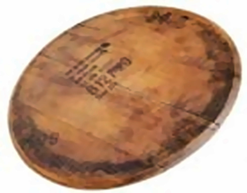 Whiskey Barrel Head Lazy Susan 21in - Custom