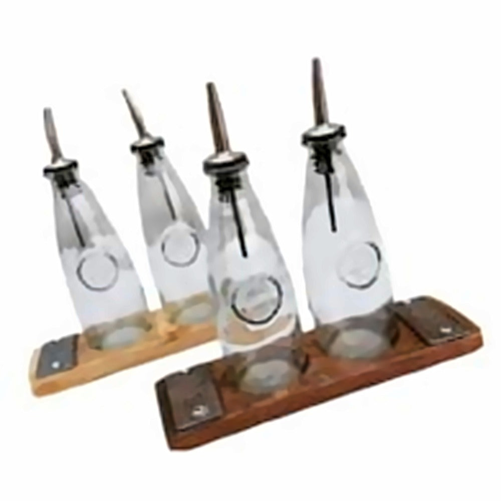 Wine Stave Oil & Vinegar Cruet Set - Custom