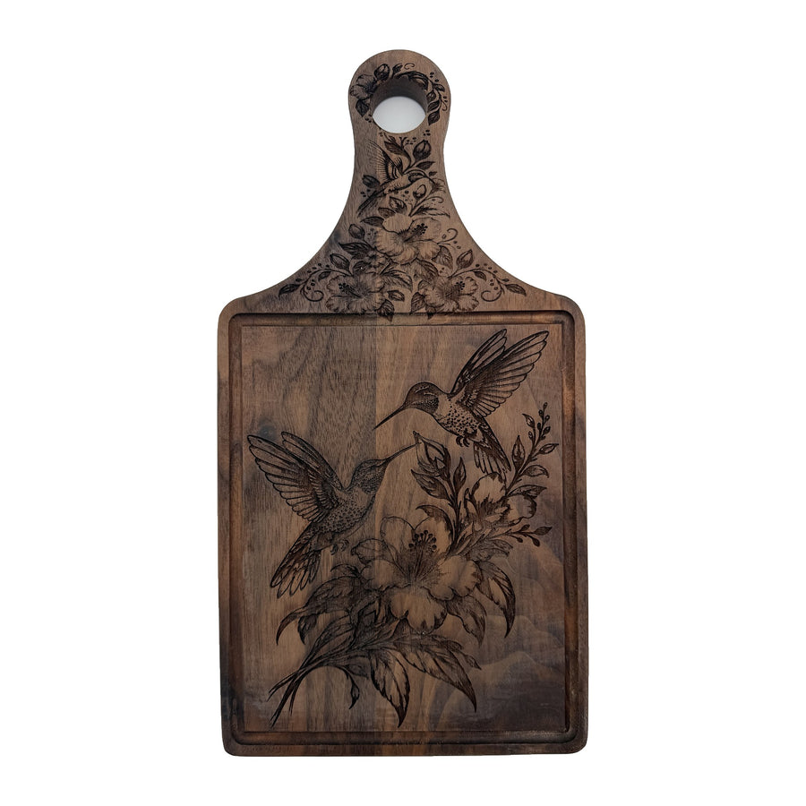 Hummingbird Laser Engraved Paddle Board